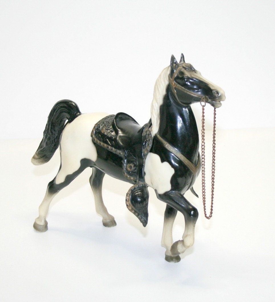 vintage plastic horses