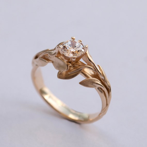 ... engagement ring, engagement ring, leaf ring, filigree, antique, art
