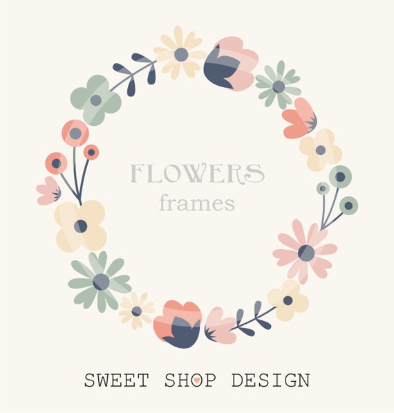 free clipart flower frames - photo #35