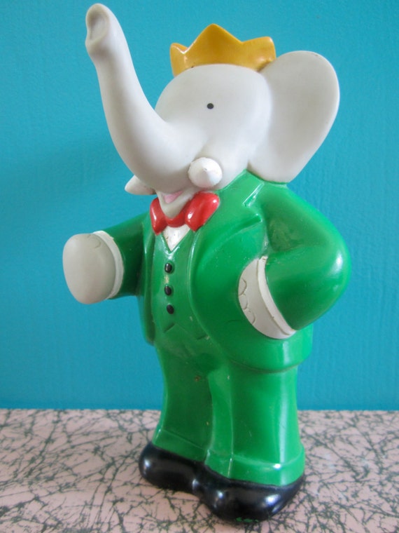 babar soft toy