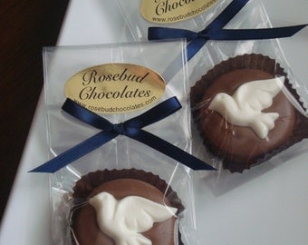 12 Chocolate Dove Oreo Cookies Wedding Anniversary Party Favors Candy Dessert Bird