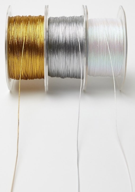 Metallic String For Packaging Gift Wrapping Crafts