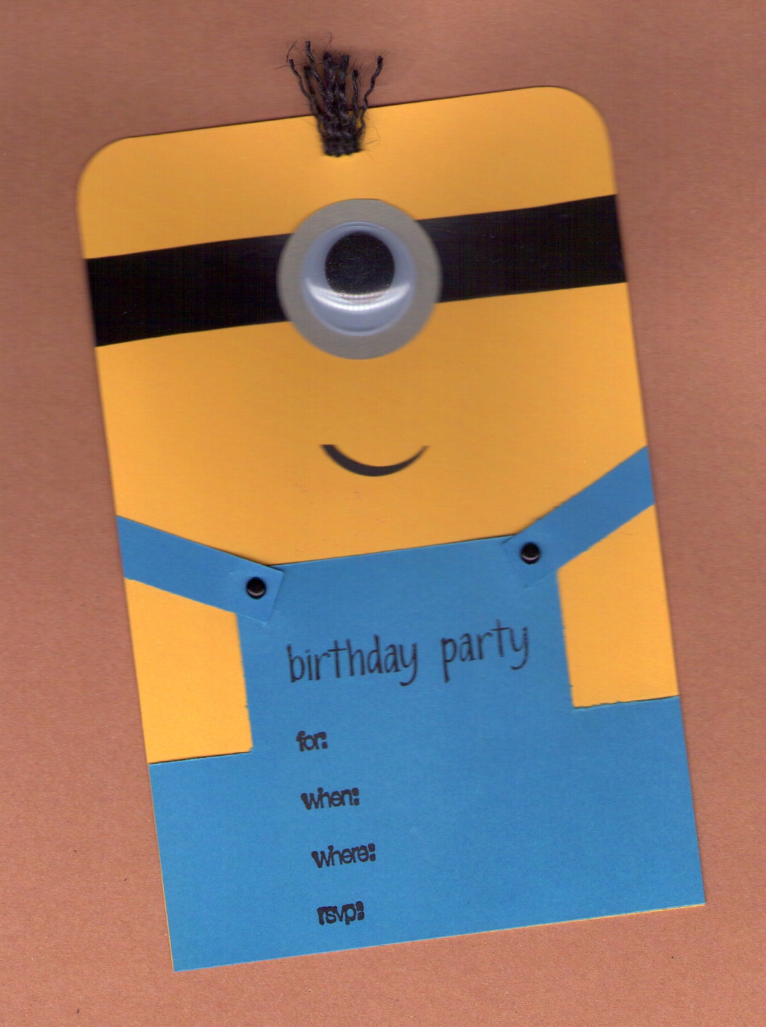 Minion Birthday Invitations 10