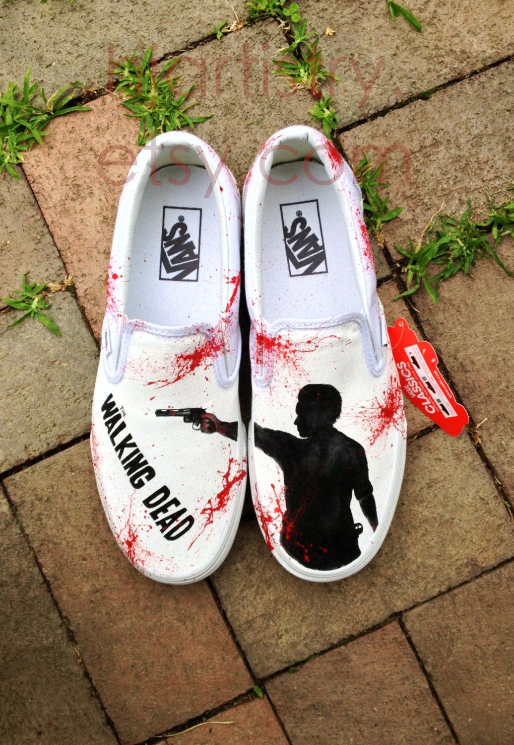 the walking dead sneakers