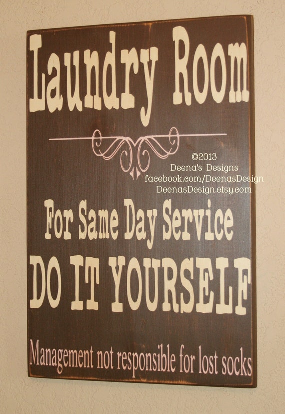  Laundry Sign Laundry Room Decor Laundry Sign Distressed