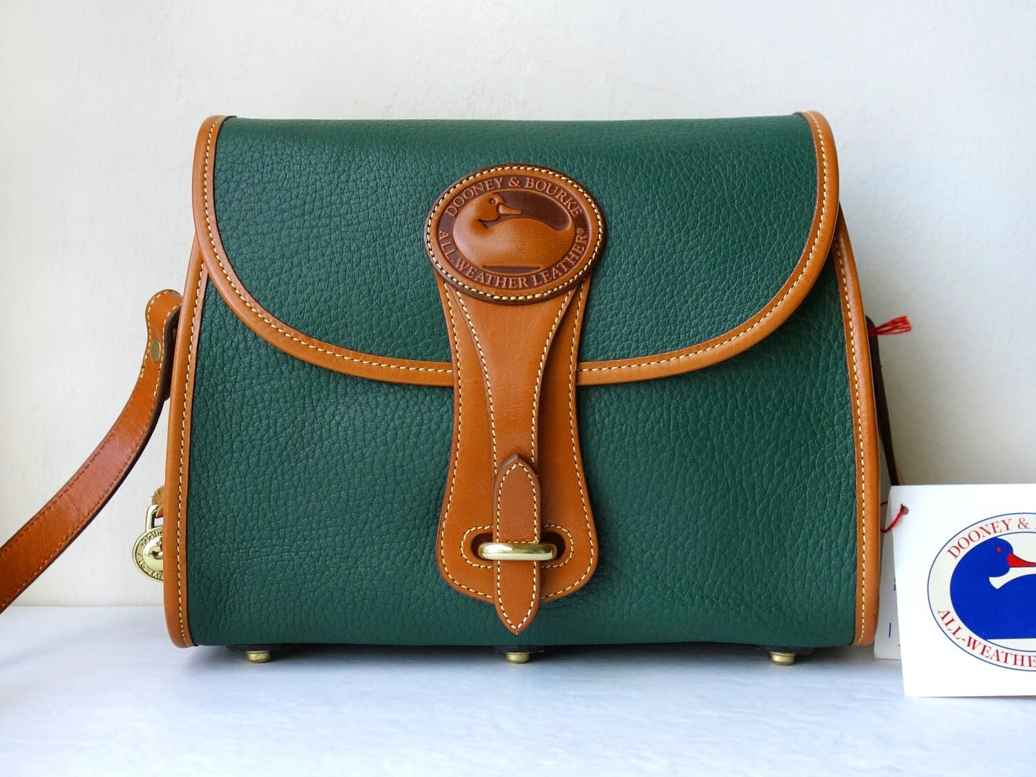 green and brown dooney and bourke