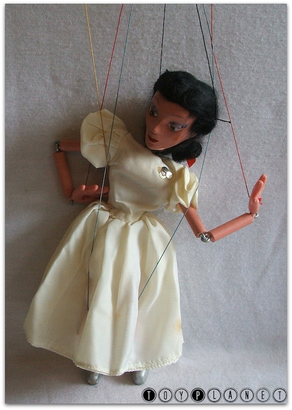 old marionette doll