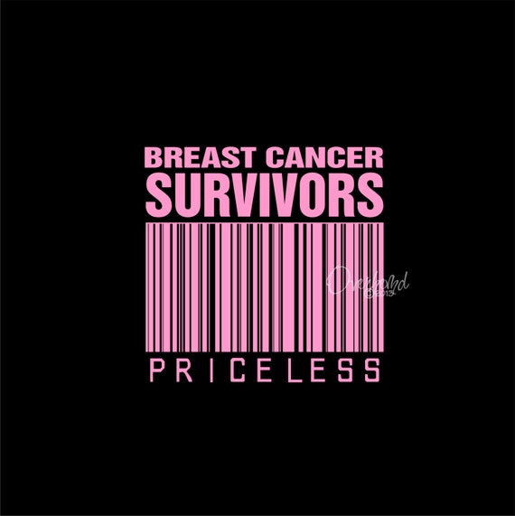 Priceless Barcode Breast Cancer Survivors Awareness by ...