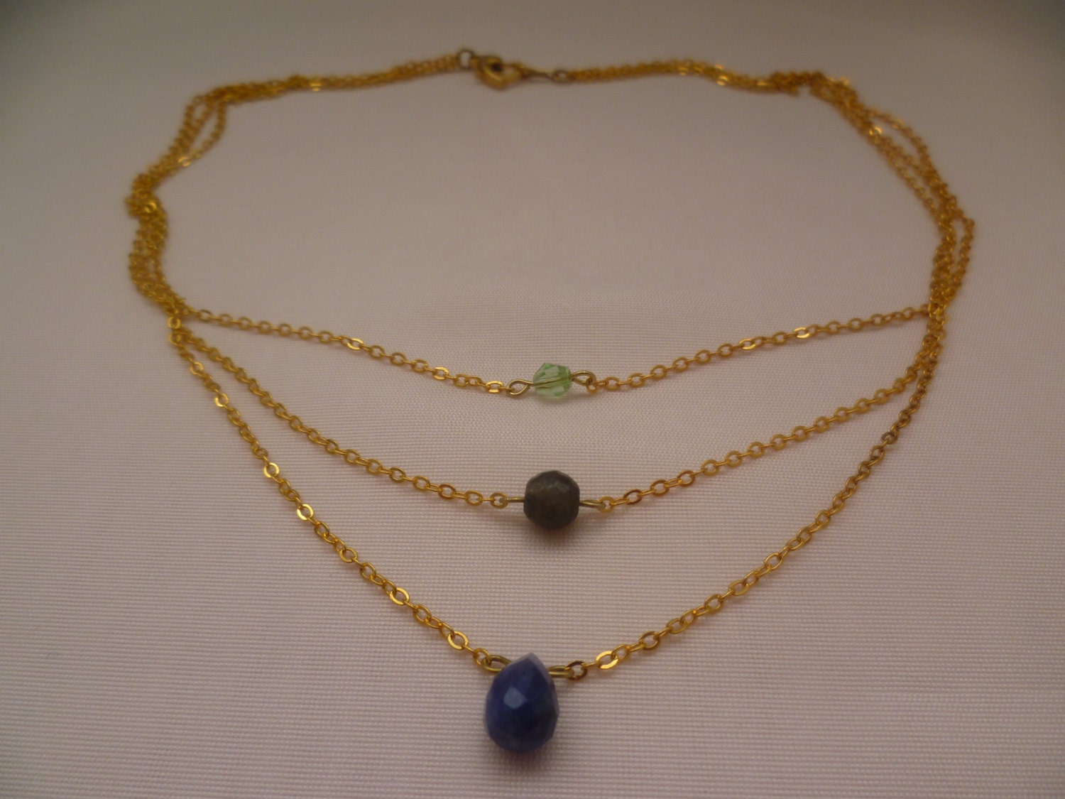 Lucia Beaded Triple Ring Set main image 0