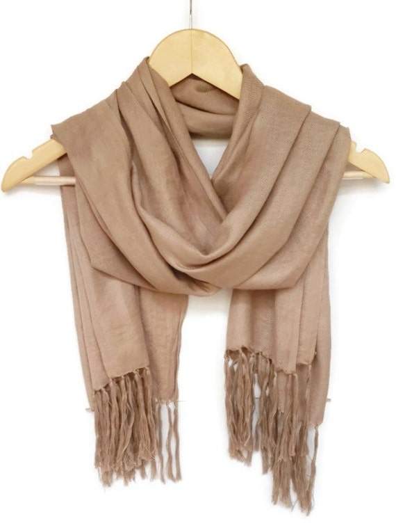 FALL Trends Color Camel-Brown Pashmina Pashmina by HeraScarf