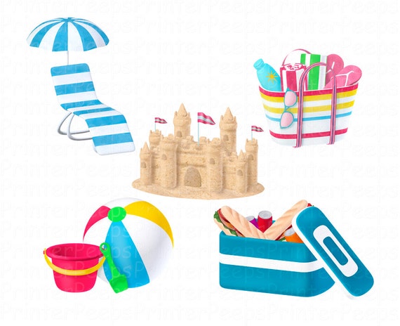 beach bag clipart free - photo #23