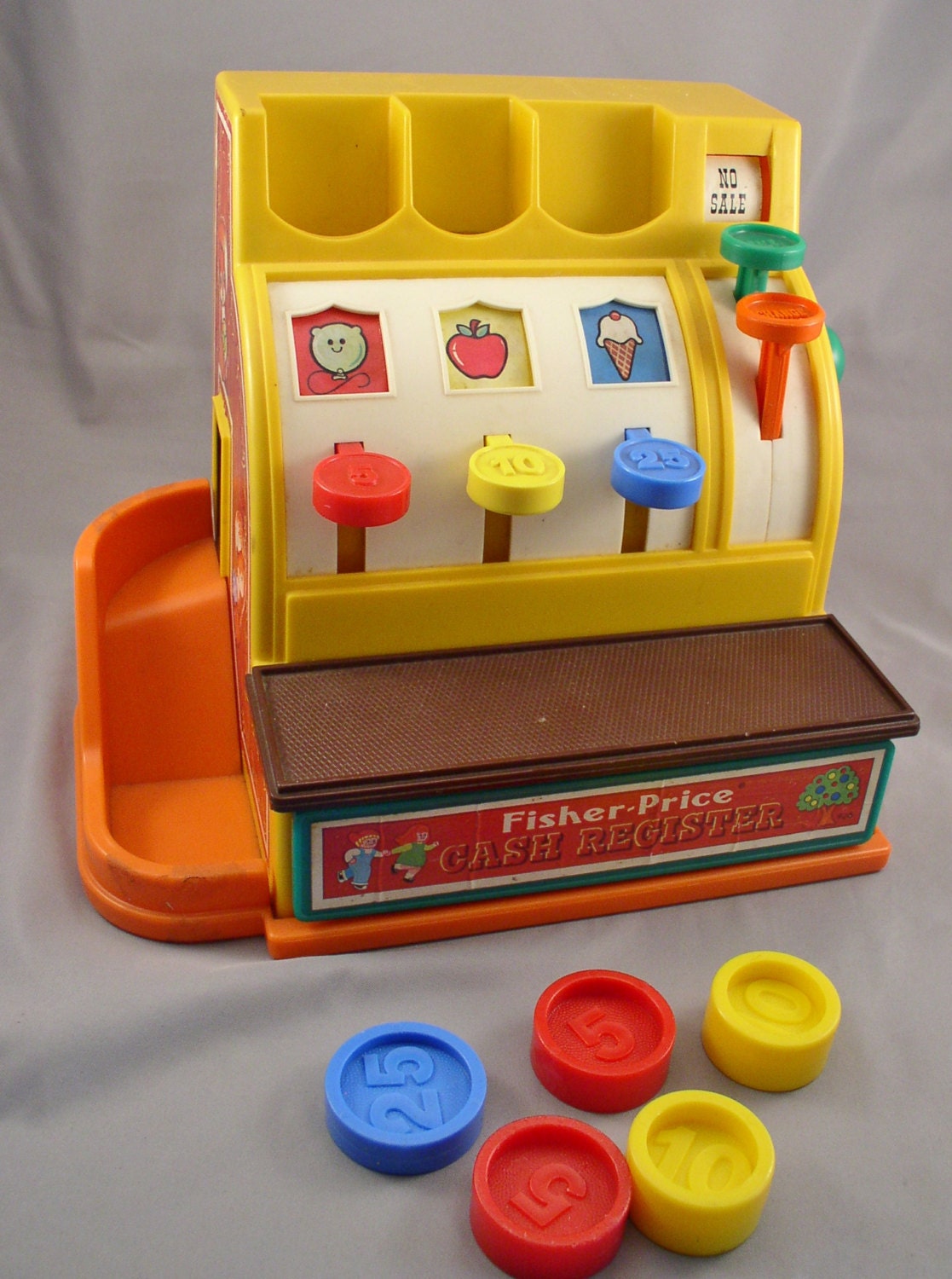 Vintage 1974 Fisher Price CASH REGISTER No. 926 Excellent