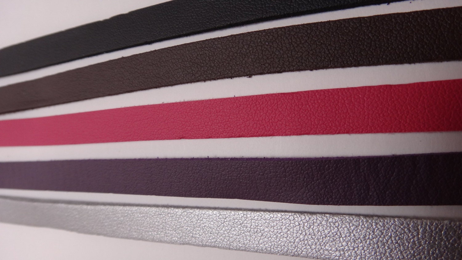 Faux Leather & Suede Strips by adashofstash on Etsy