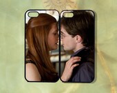 Harry Potter und Ginny paar Case - iPhone 5, Iphone 4 s, Iphone 4, Ipod Touch Samsung GS3 GS4-Silikon oder Kunststoffkoffer, decken