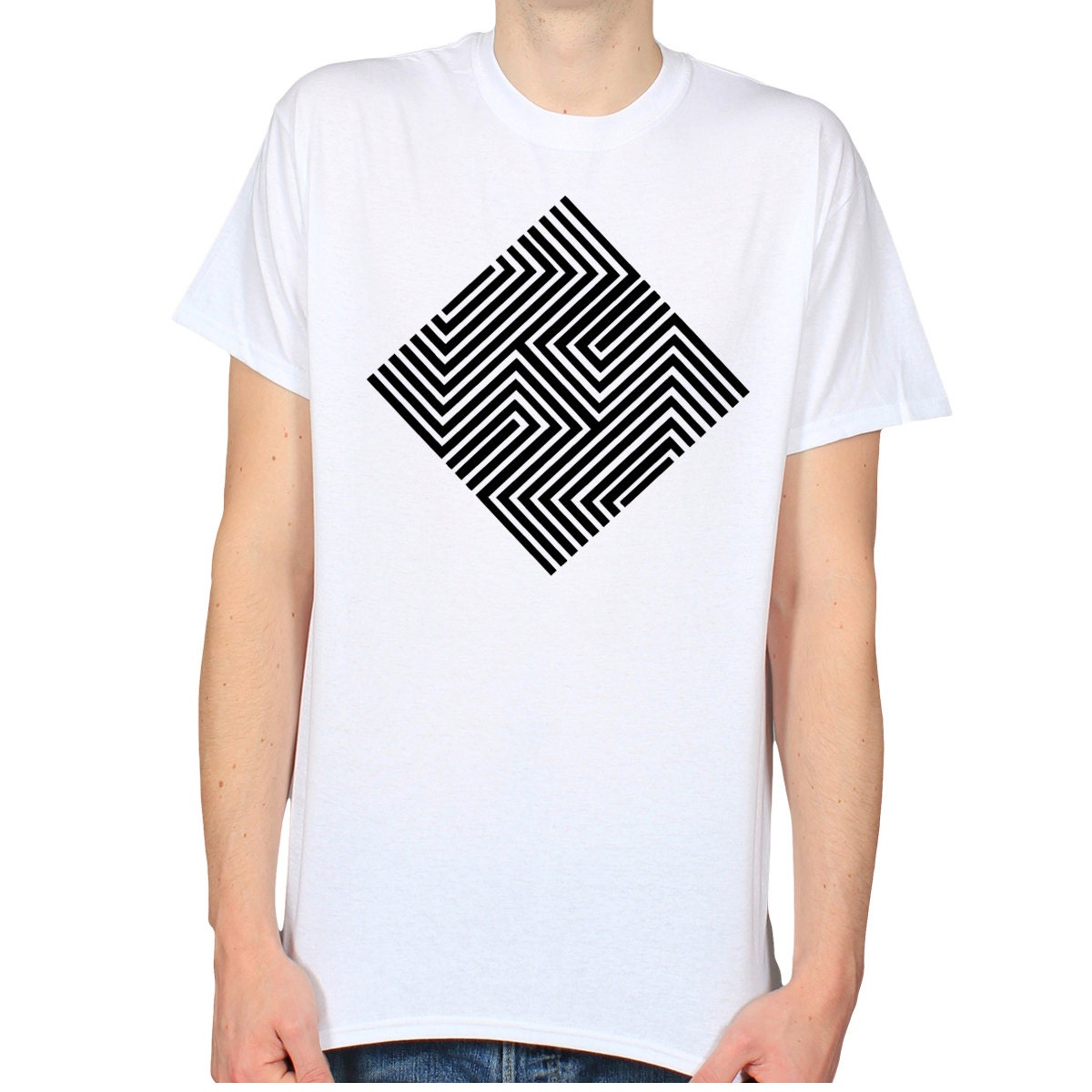 optical illusion tee shirt