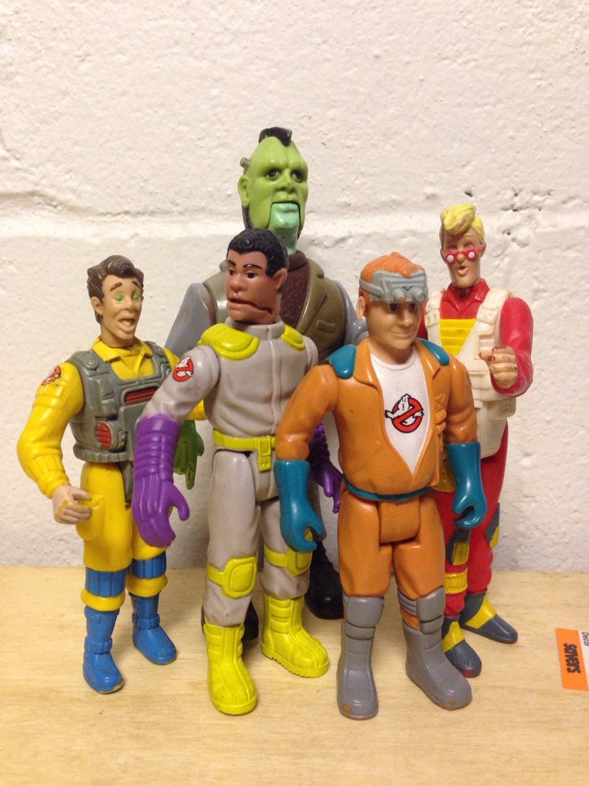 The Real Ghostbusters Kenner Vintage 80s Retro by MikesVintage