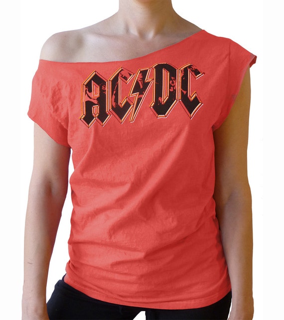 ac dc women's t shirts uk