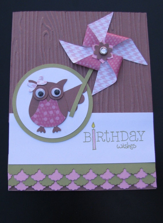 Items similar to Stampin' up Handmade Birthday Card on Etsy