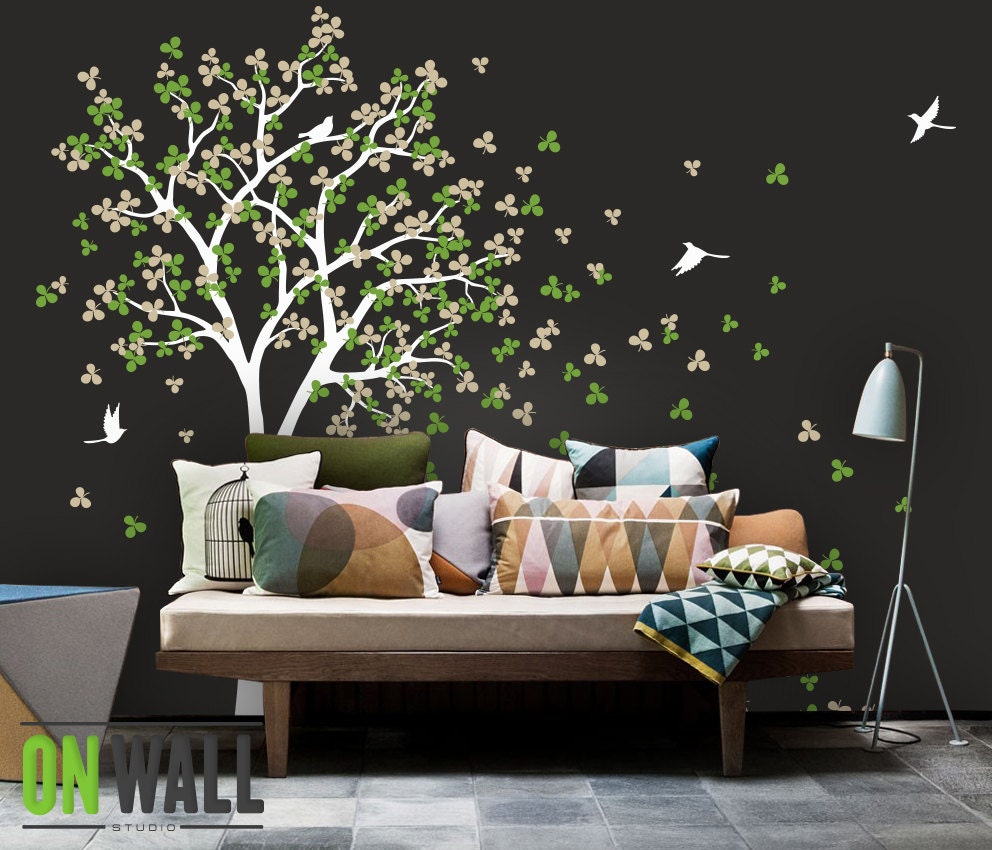 Nature Wall Decal Tree Wall Decals Wall stickers Nursery
