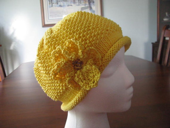 Instant Download Knit Hat Chemo Hat Knitting pattern