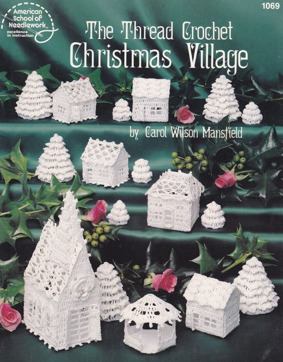 village crochet patterns christmas similar Church,  Village  Items Houses to Patterns Christmas Crochet