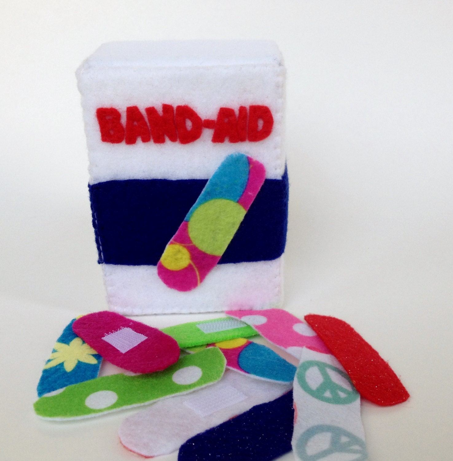 Toy Felt BandAid First Aid Stuffed animal by WhispersofaChildhood