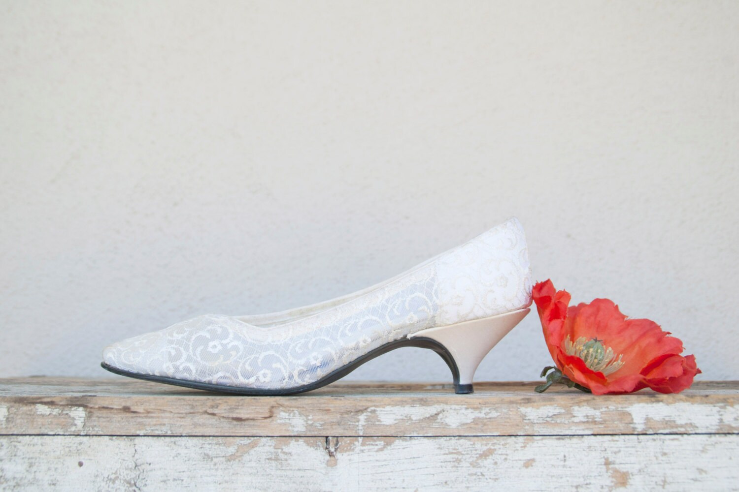 50s white shoes
