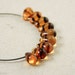 Amber Teardrop Beads 8mm (25) Transparent Czech Glass Topaz Yellow Tortoise last