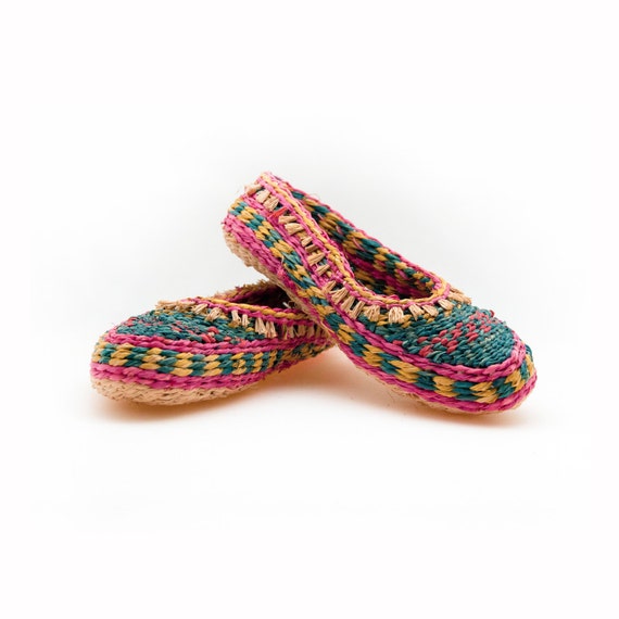 wicker slippers