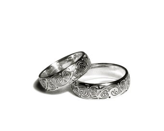 book of kells wedding rings