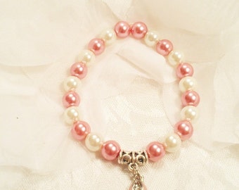 Cancer Awareness / Breast Cancer Jewelry / Breast Cancer Ribbon / Cancer Survivors / Awareness Charm