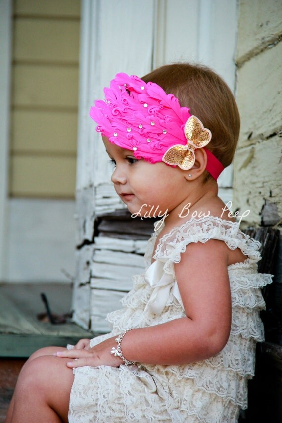 baby pink pettiskirt and feather headband hair bows baby items similar to baby headband newborn headband pink baby pink pettiskirt and feather headband hair bows baby items similar to baby headband newborn headband pink
