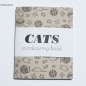 Cats - A Mini Colouring Book