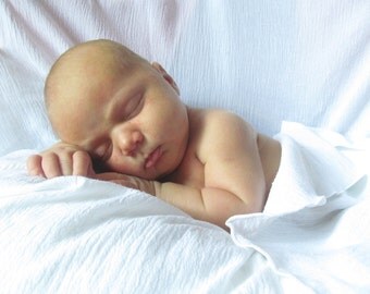 10 Gauze or Flannel Swaddling Oversized Receiving Blankets or Photography props