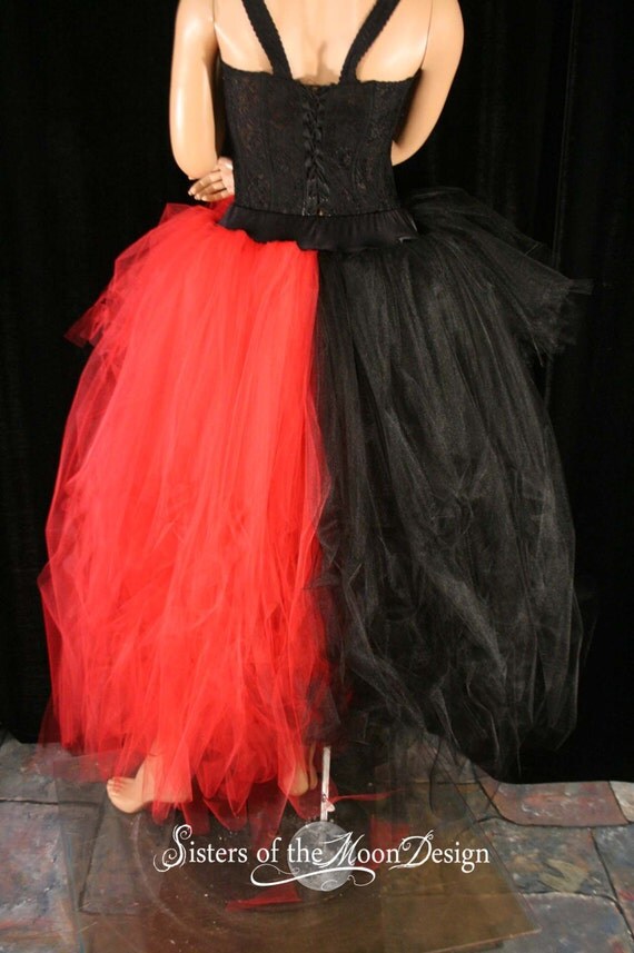 Harley Quinn Wedding Dress Harley Quinn Tutu Tulle Skirt Wedding 