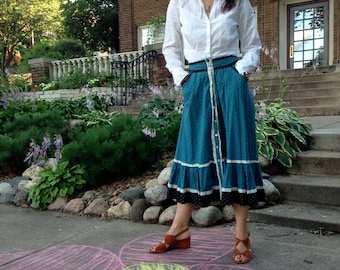 Popular items for prairie skirts on Etsy