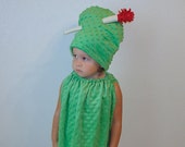 Baby Pickle Costume Halloween Costume Toddler Infant Newborn Costume Photo Prop Minky Dot Pickle With A Toothpick