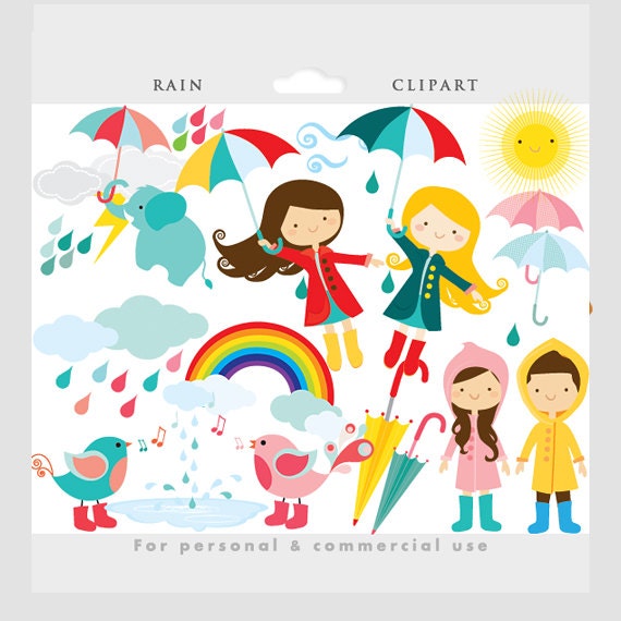 summer rain clipart - photo #37