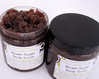 Chocolate Coffee Body Scrub- Smooth Cellulite