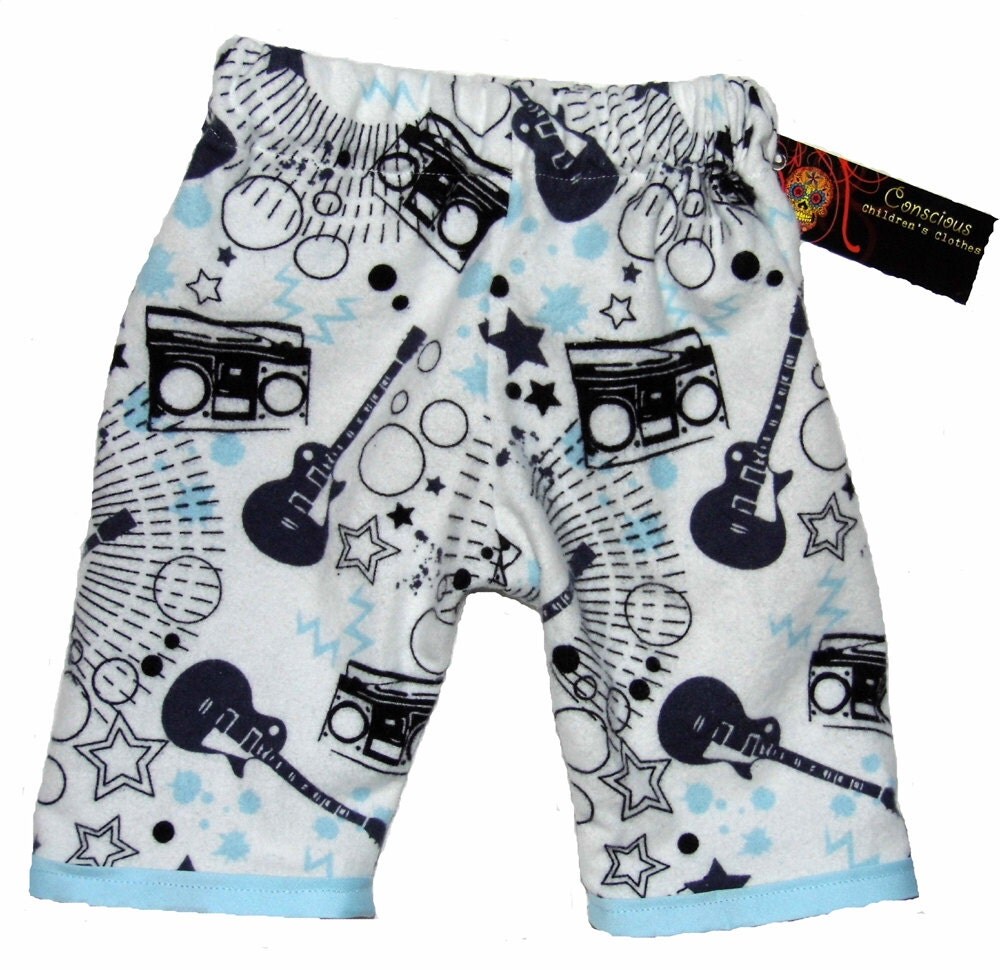 ON SALE Rock N Roll Clothing Baby Pants Music Clothing
