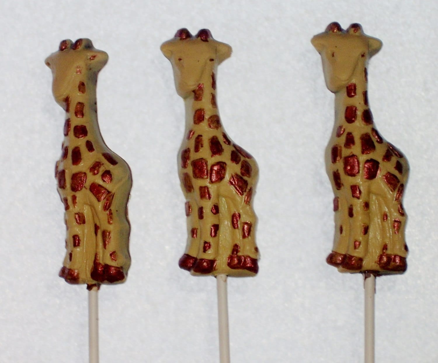 Chocolate Giraffe lollipop II