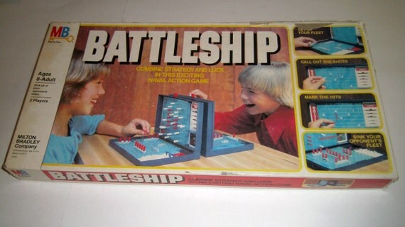 Vintage Battleship Game 1978 Milton Bradley Game 1978