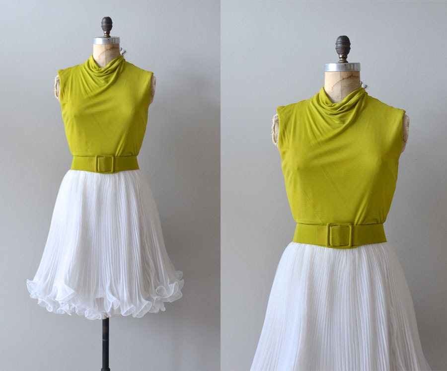 vintage 60s dress / 1960s cocktail dress / West Coast Play