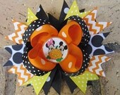 Mickey & Minnie Mouse Halloween Disney World Vacation Boutique Mickey Minnie Mouse Hair Bow Il_170x135