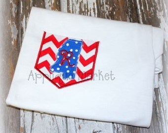 Machine Embroidery Design Applique Appli-Pocket 1 Mississippi INSTANT DOWNLOAD
