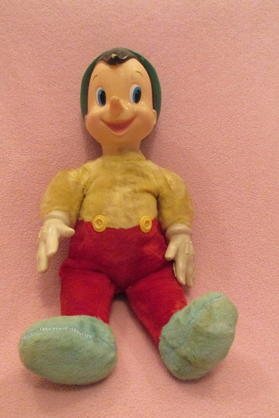 pinocchio stuffed toy