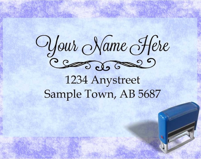 Personalized Self Inking Address Stamp - Return address stamp R95