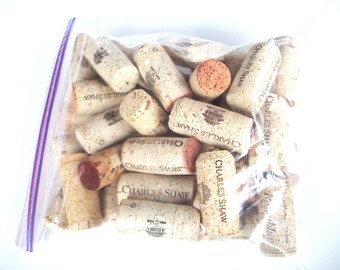 Wine corks, 40 natural wine corks, wine cork lot