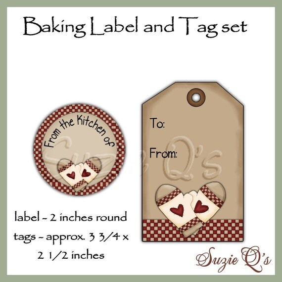 Items similar to Baking Labels and Tags - CU Digital ...