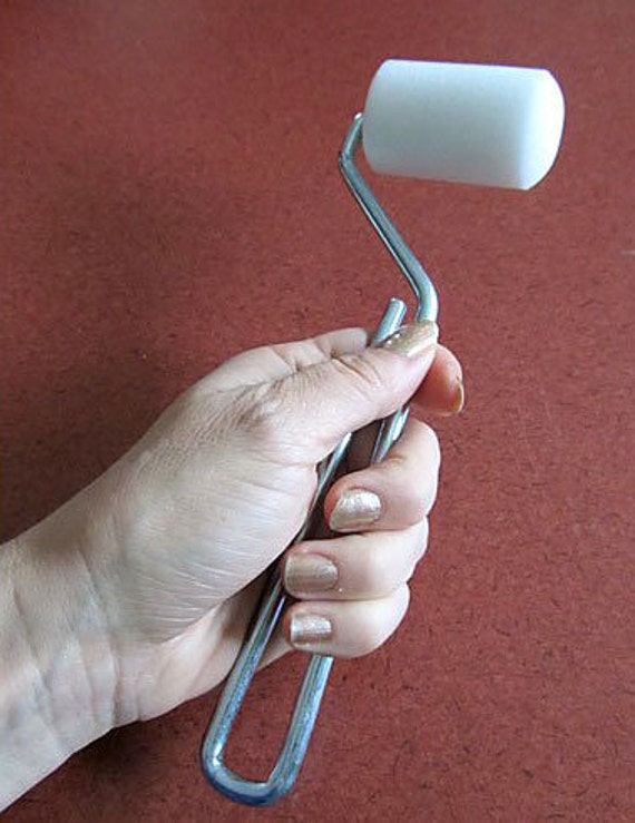 STENCIL ROLLER Dense Foam 2 inch Roller with Handle Perfect